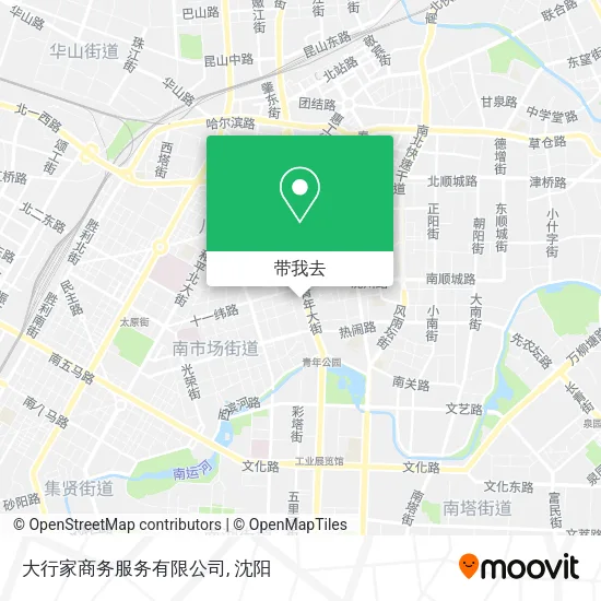 大行家商务服务有限公司地图
