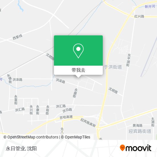 永日管业地图