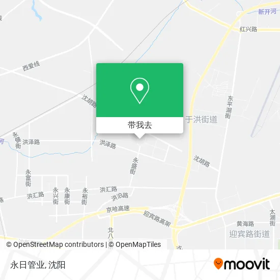 永日管业地图