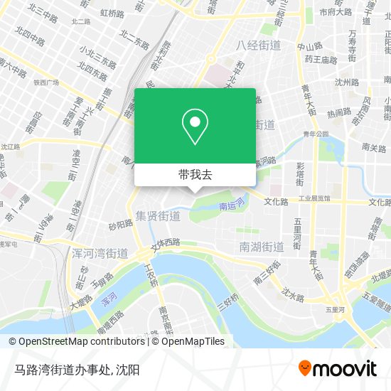 马路湾街道办事处地图