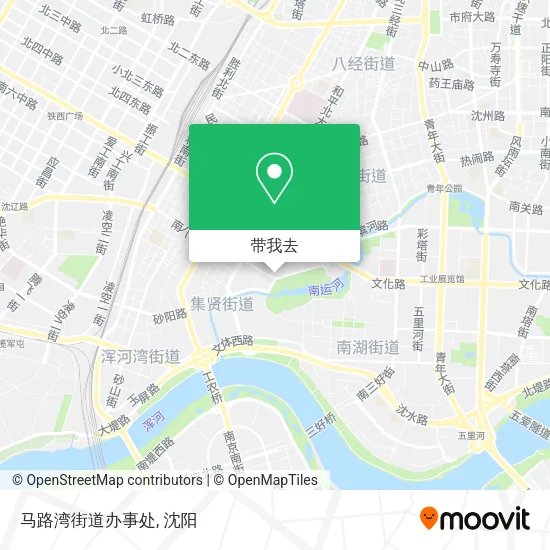 马路湾街道办事处地图