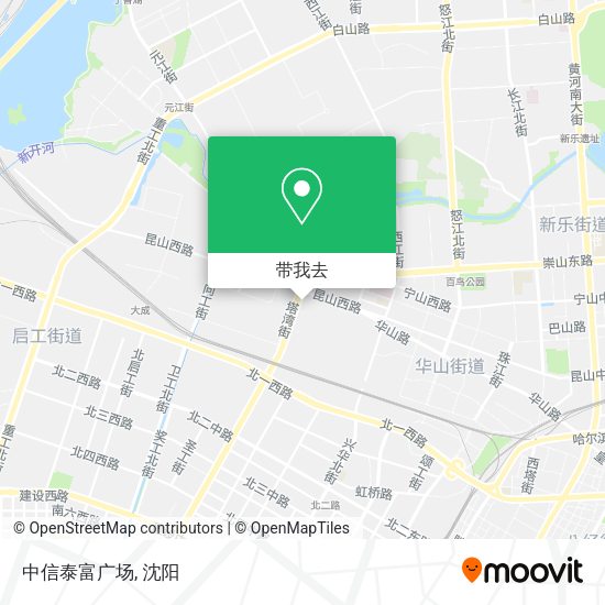 中信泰富广场地图
