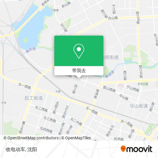 收电动车地图