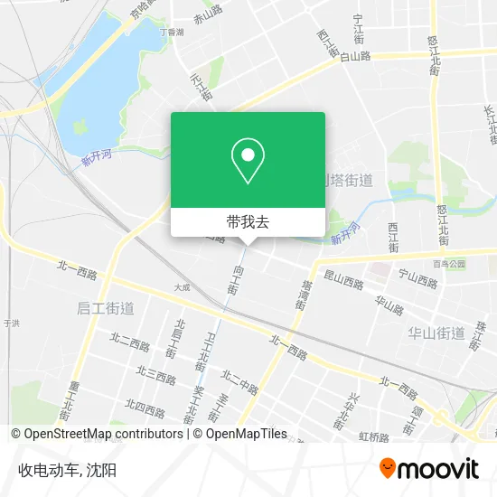 收电动车地图