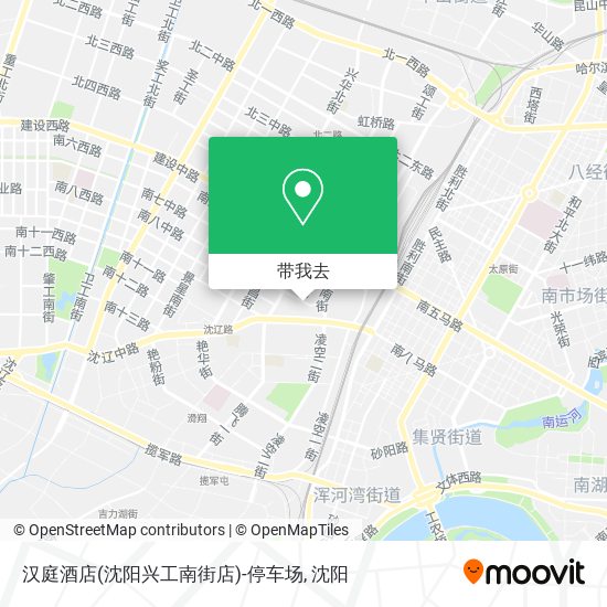 汉庭酒店(沈阳兴工南街店)-停车场地图
