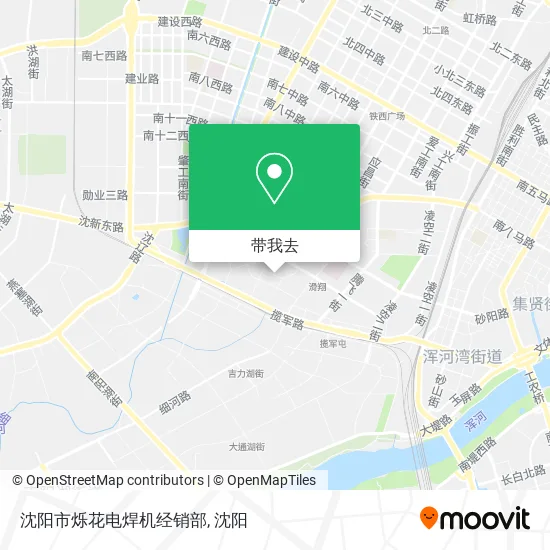 沈阳市烁花电焊机经销部地图