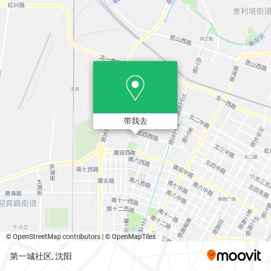 第一城社区地图