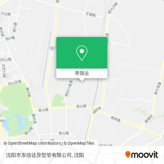 沈阳市东信达异型管有限公司地图