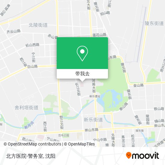北方医院-警务室地图