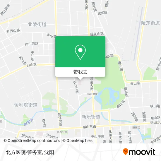 北方医院-警务室地图