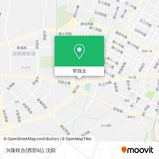 兴隆联合(西部站)地图