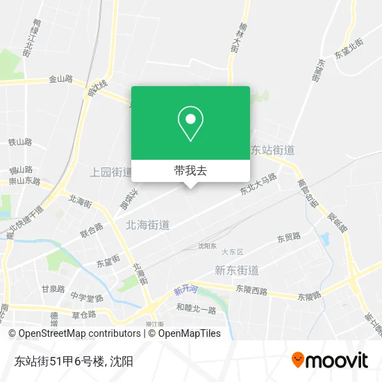 东站街51甲6号楼地图