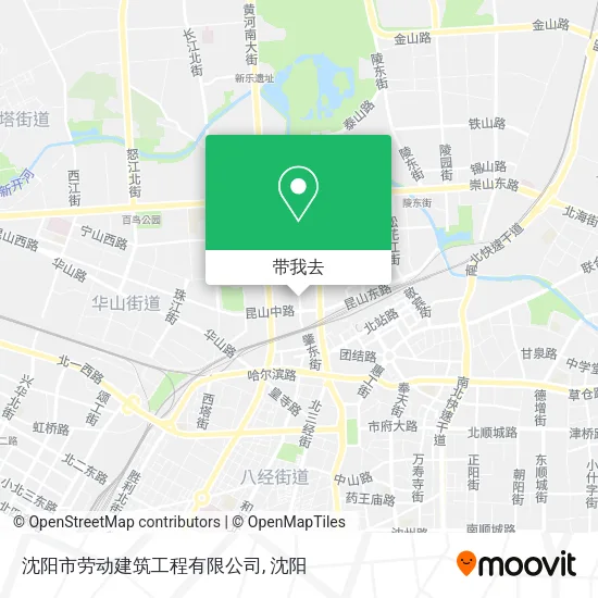 沈阳市劳动建筑工程有限公司地图