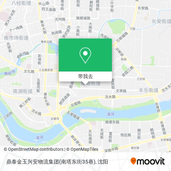 鼎泰金玉兴安物流集团(南塔东街35巷)地图