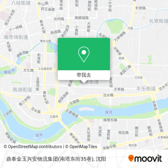 鼎泰金玉兴安物流集团(南塔东街35巷)地图