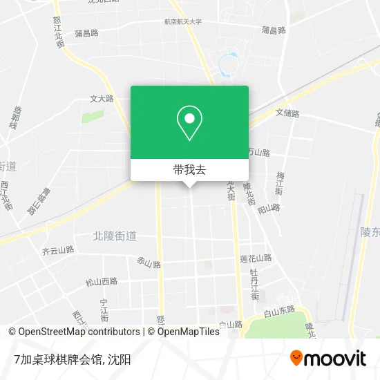 7加桌球棋牌会馆地图