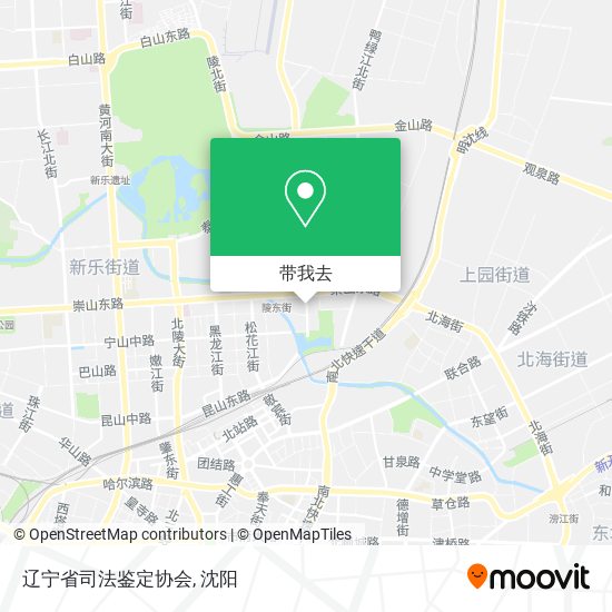 辽宁省司法鉴定协会地图