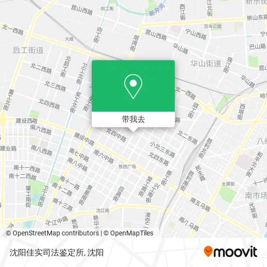 沈阳佳实司法鉴定所地图