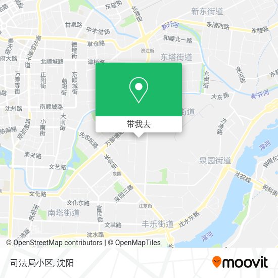 司法局小区地图
