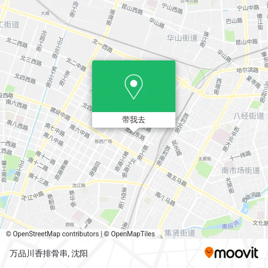 万品川香排骨串地图