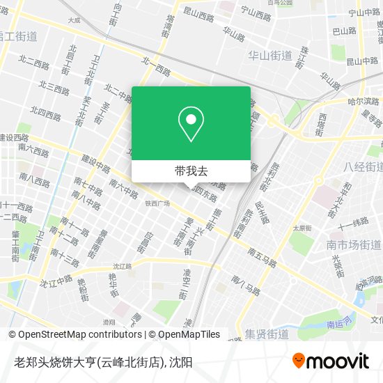 老郑头烧饼大亨(云峰北街店)地图