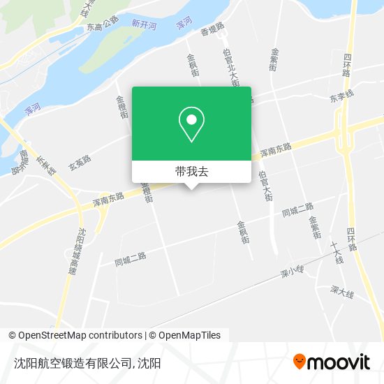 沈阳航空锻造有限公司地图