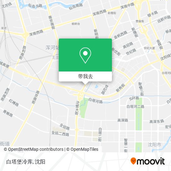 白塔堡冷库地图