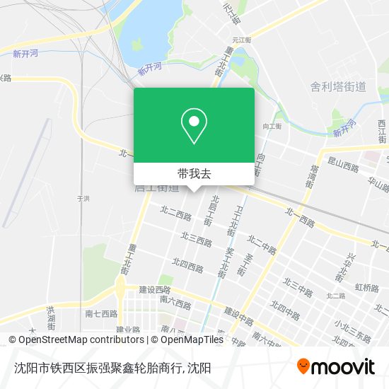 沈阳市铁西区振强聚鑫轮胎商行地图