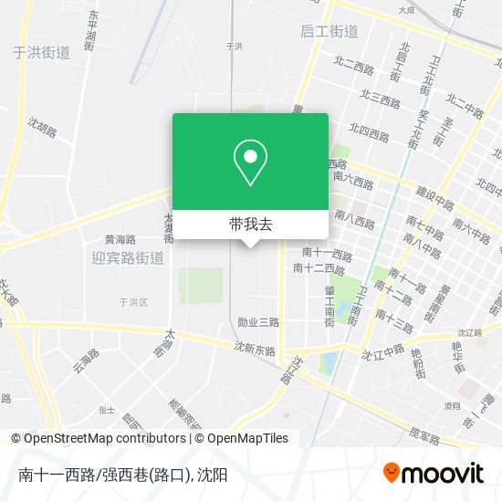 南十一西路/强西巷(路口)地图