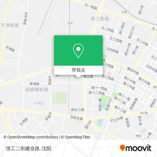 强工二街建业路地图
