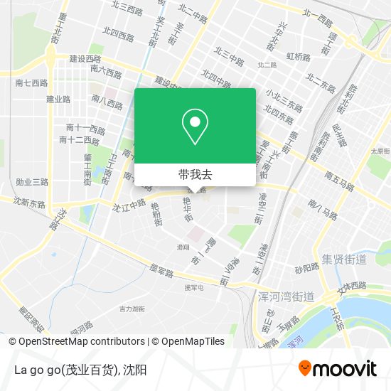 La go go(茂业百货)地图