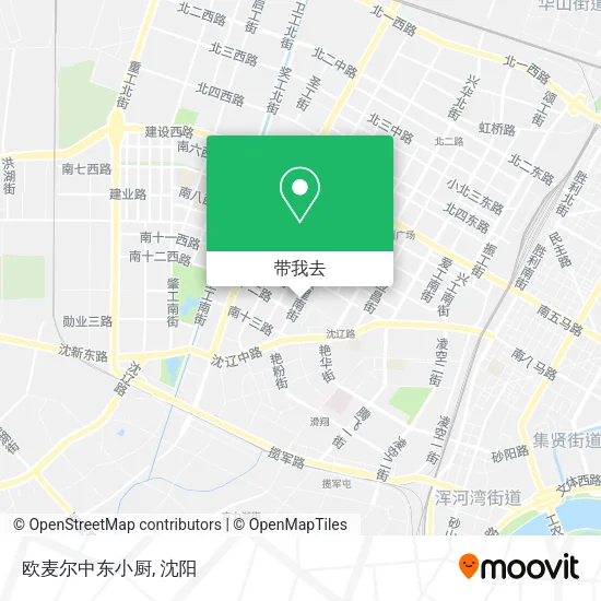 欧麦尔中东小厨地图