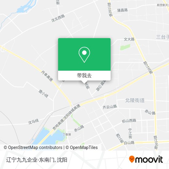 辽宁九九企业-东南门地图