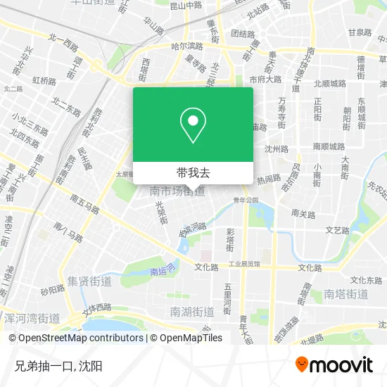 兄弟抽一口地图