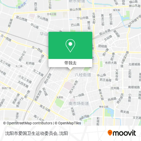 沈阳市爱国卫生运动委员会地图