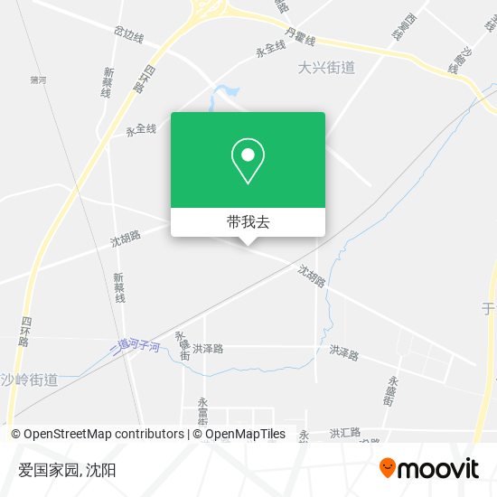 爱国家园地图