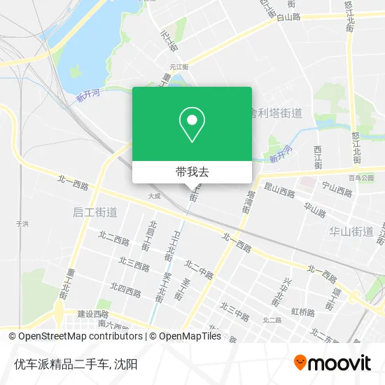 优车派精品二手车地图