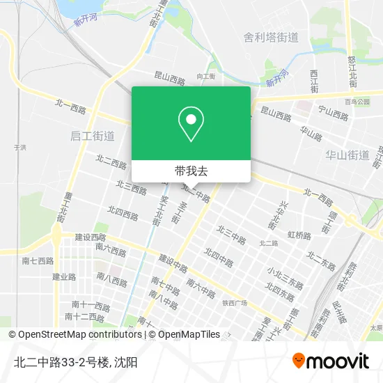 北二中路33-2号楼地图