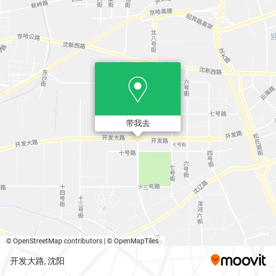 开发大路地图