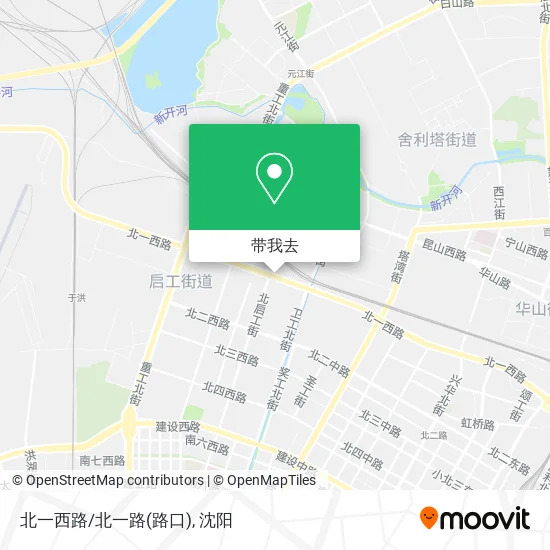 北一西路/北一路(路口)地图