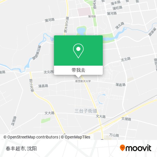 春丰超市地图