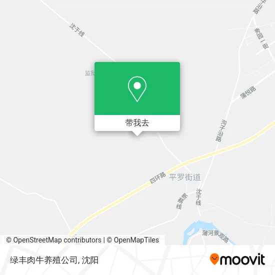 绿丰肉牛养殖公司地图