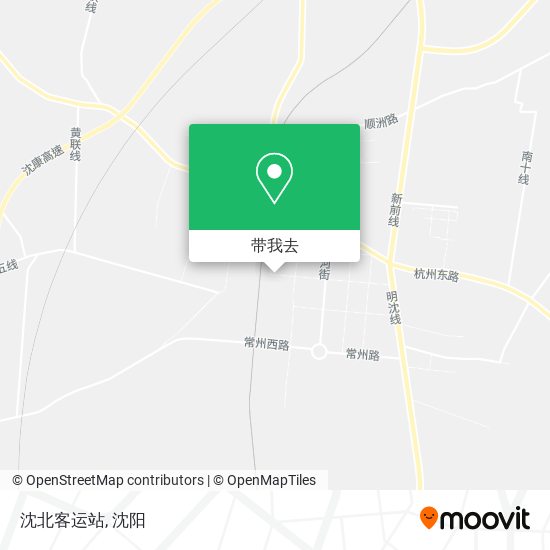 沈北客运站地图