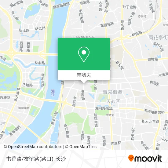 书香路/友谊路(路口)地图