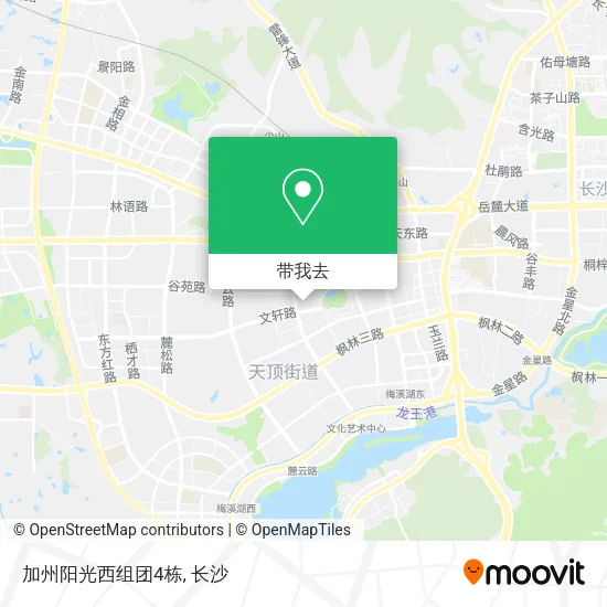 加州阳光西组团4栋地图