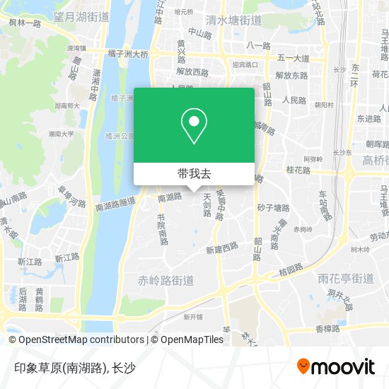 印象草原(南湖路)地图
