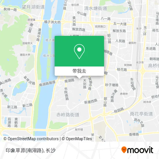 印象草原(南湖路)地图