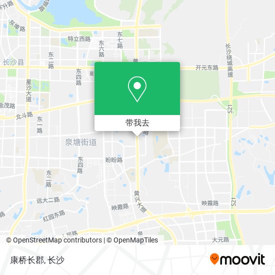 康桥长郡地图