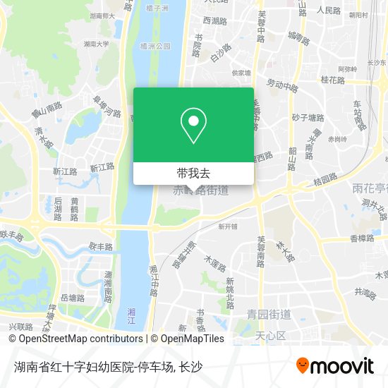 湖南省红十字妇幼医院-停车场地图