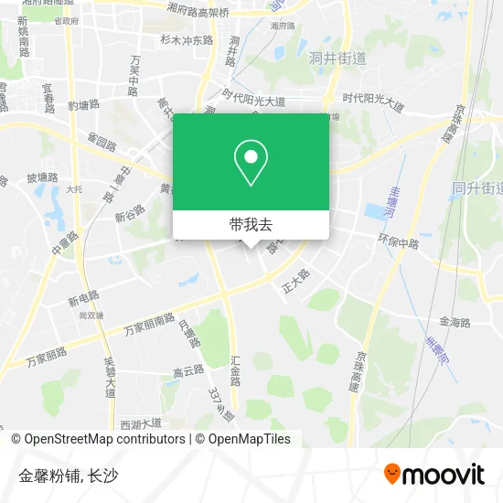 金馨粉铺地图